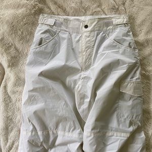Columbia Kids White Ski and Snowboarding Pant